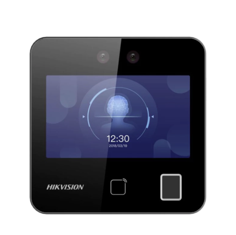 เครื่องสแกนใบหน้า Hikvision DS-K1T343MFWX หน้าจอสัมผัส 4.3 นิ้ว